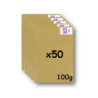 Pack 50 Enveloppes timbrées - Format postal C4 - Lettre Internationale- 100g