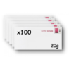 Pack 100 Enveloppes timbrées - Format postal DL - Lettre suivie - 20g