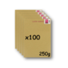 Pack 100 Enveloppes timbrées - Format postal C4 - Lettre suivie - 250g