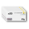 Pack 20 Enveloppes timbrées - Format postal DL - Lettre recommandée R1 avec AR - 20g