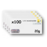 Pack 100 Enveloppes timbrées - Format postal DL - Lettre recommandée R1 avec AR - 20g