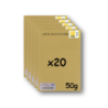 Pack 20 Enveloppes timbrées - Format postal C4 - Lettre recommandée R1 avec AR - 50g