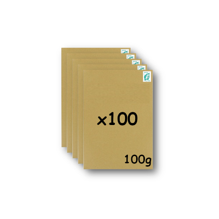 Pack 20 Enveloppes timbrées - Format postal C4 - Lettre prioritaire - 100g