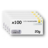 Pack 100 Enveloppes timbrées - Format postal DL - Lettre recommandée R1 sans AR - 20g