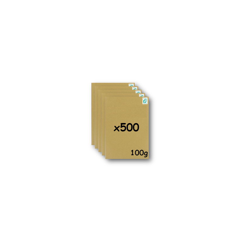 Pack 500 Enveloppes timbrées - Format postal C4 - Lettre verte - 100g