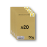 Pack 20 Enveloppes timbrées - Format postal C4 - Lettre recommandée R1 sans AR - 50g