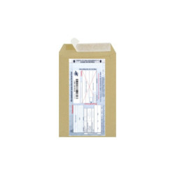 Pack 50 Enveloppes timbrées - Format postal C4 - Lettre recommandée R1 sans AR - 50g